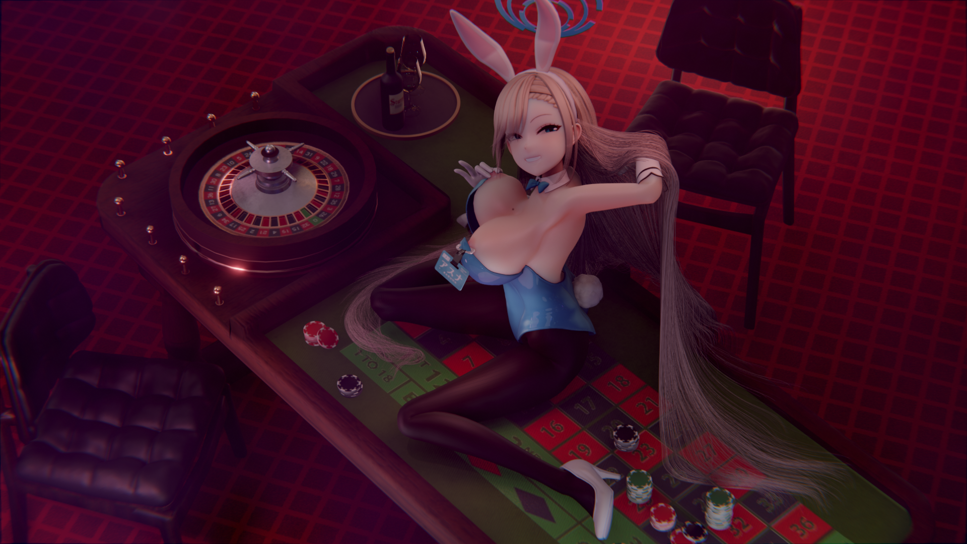 アスナとルーレット | Iwara