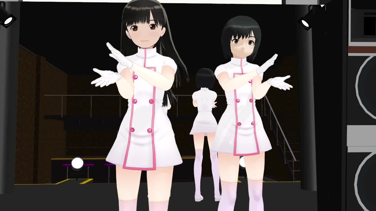 ナース mmd