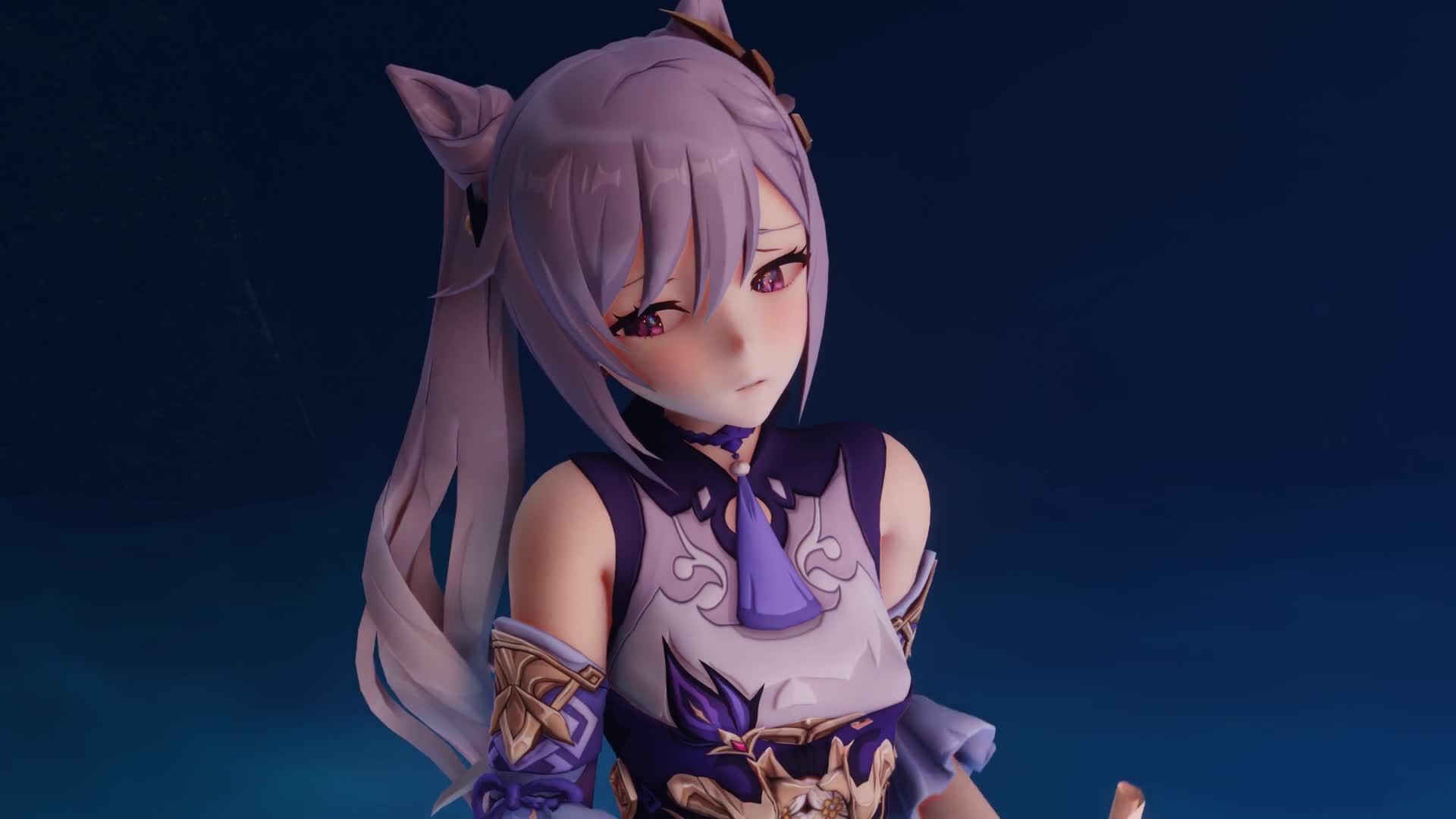 Keqing ♡ Slime Tentacles | Iwara