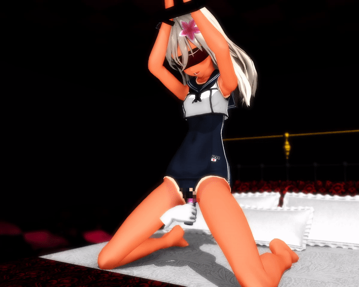 電マ拘束バイブ gif 