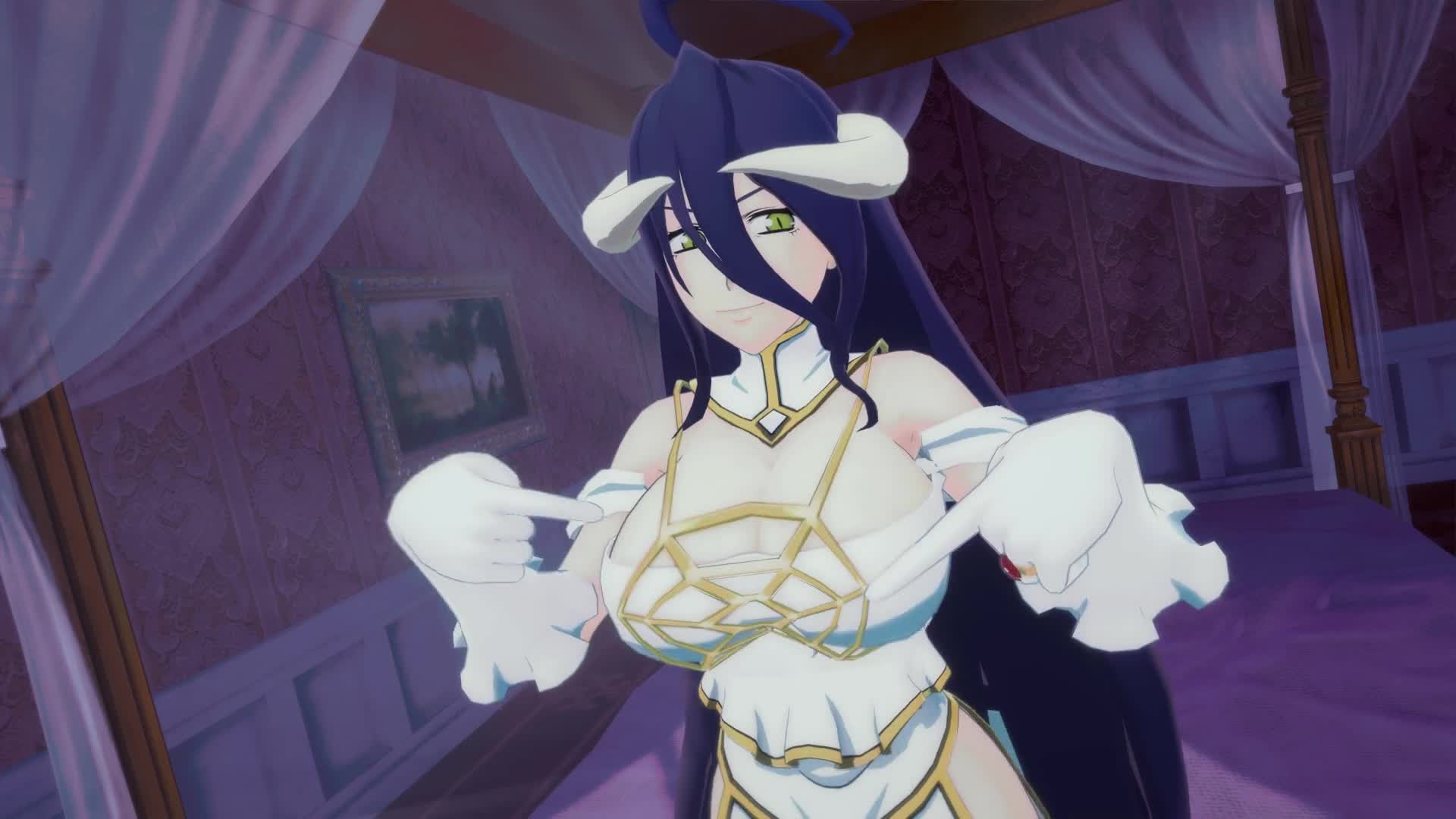 KKVMD] Breast out Ver 2 | Overlord Albedo | Iwara