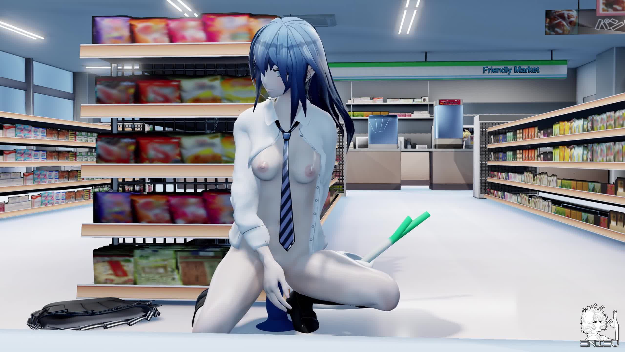 MMD-R18】Sex in the Market【1440p 60fps】 | Iwara