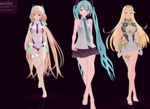 人気 iwara 純情スカート 初音ミク